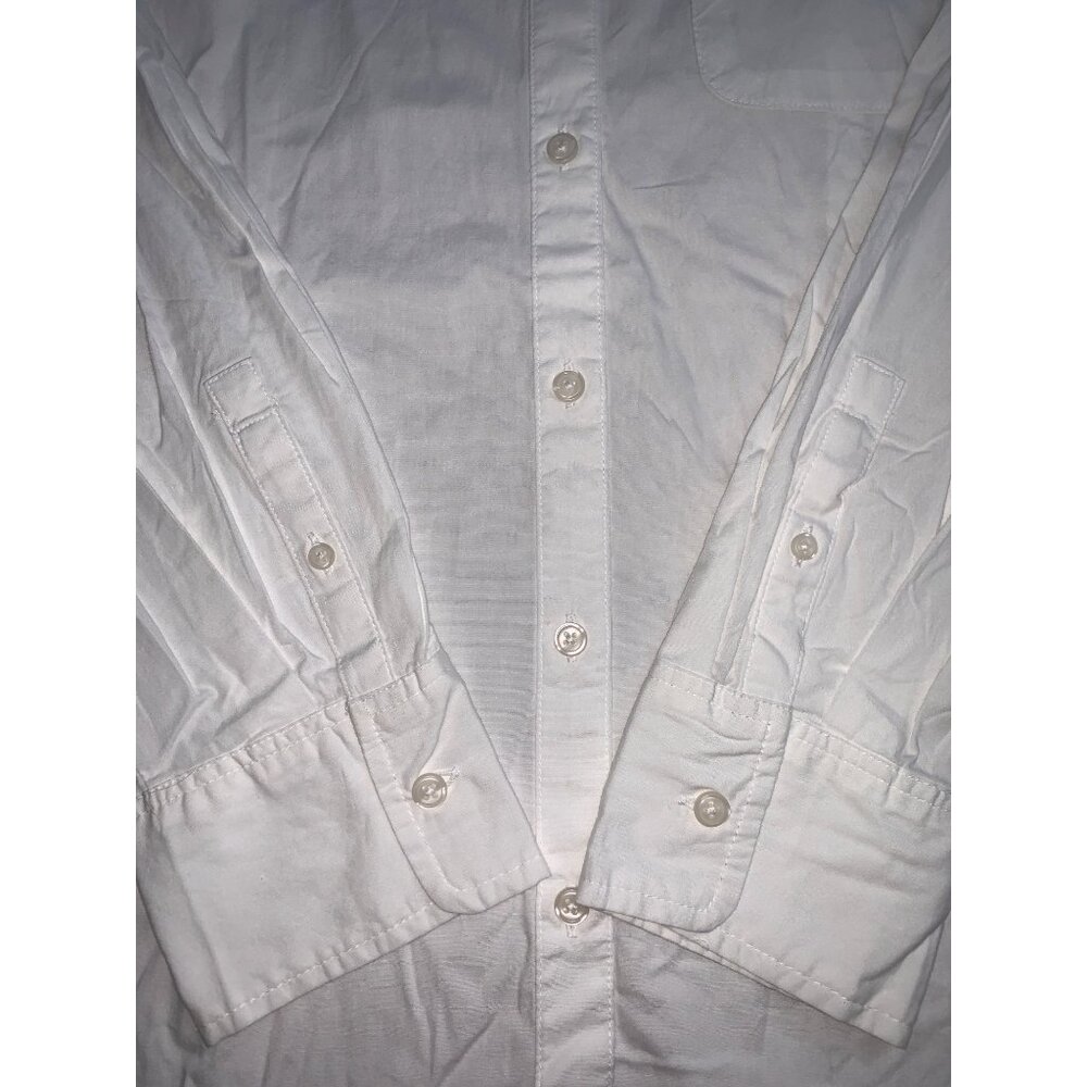 A New Day Women's White Long-Sleeve Button-Up Shirt Classic Fit Size XL - Picture 7 of 11